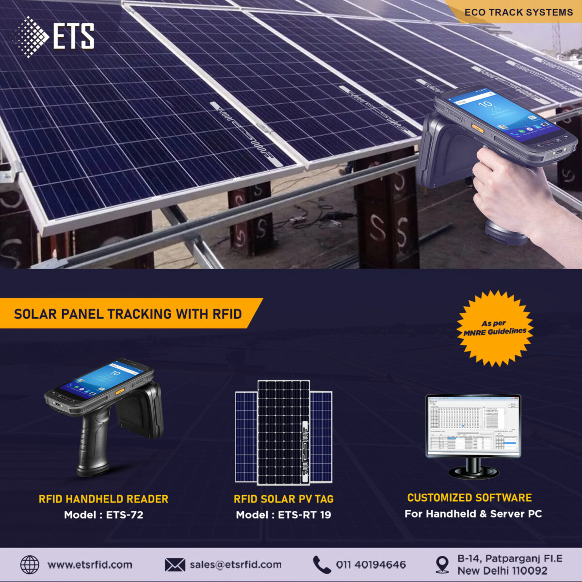 Solar Panel - Eco Track System